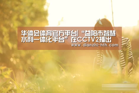 华体会体育官方平台|“益阳市智慧水利一体化平台”在CCTV2播出(图2) 华体会体育APP下载官网